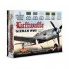 Lifecolor CS07 Acrylic paint set German Aircraft WWII Set 2 6x22ml